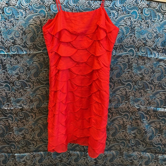 Red dress Nelli by Janice. - Picture 4 of 4